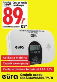 Czujnik czadu Eura