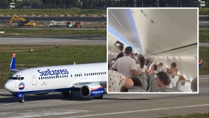 Piekło na pokładzie samolotu SunExpress. Pasażerowie byli jak w saunie