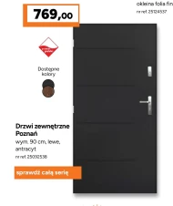 Drzwi zewnętrzne Folia