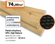 Panel winylowy SPC