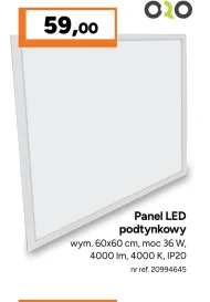 Panel led K!