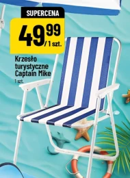 Krzesło turystyczne Captain Mike
