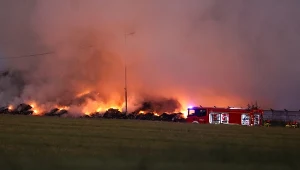 Pożar na terenie zakładu PreZero