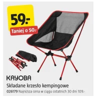 Krzesło kempingowe Kayoba