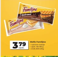 Wafle gofrowe Familijne