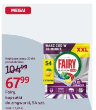 Kapsułki do zmywarki Fairy