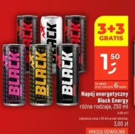 Napój energetyczny Black