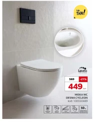 Miska wc Laveo