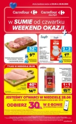 Sobota i niedziela pełne okazji - Carrefour