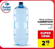 Woda niegazowana Carrefour