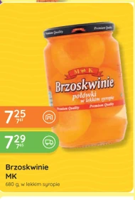 Brzoskwinie w syropie MK