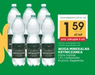 Woda mineralna Kryniczanka