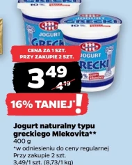 Jogurt typu greckiego Mlekovita