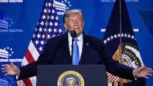Donald Trump podczas konferencji Faith and Freedom Coalition w Waszyngtonie