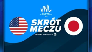 Liga Narodów. Stany Zjednoczone - Japonia. Skrót meczu. WIDEO