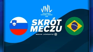 Liga Narodów. Słowenia - Brazylia. Skrót meczu. WIDEO