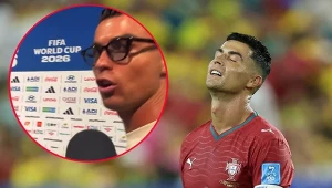 Głośno o zachowaniu Ronaldo, tak potraktował dziennikarzy. Wystarczył moment
