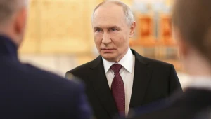 Zdj. ilustracyjne. Władimir Putin podczas jednego z formalnych spotkań w Moskwie