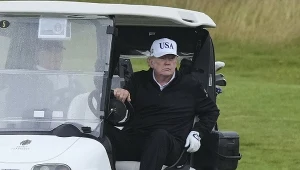 Donald Trump ogłosił, że w Waszyngtonie powstanie "jedno z najwspanialszych" pól golfowych na świecie