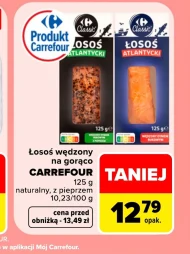 Копчений лосось Carrefour
