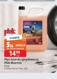 Płyn do spryskiwaczy Plak