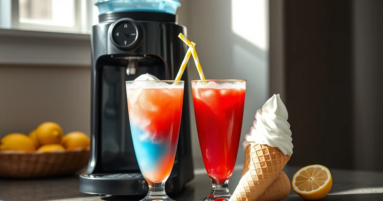 Lody, slush i mrożona kawa w domu — maszyna Huslog z Biedronki za 499 zł