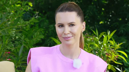 Agnieszka Hyży w "halo tu polsat"