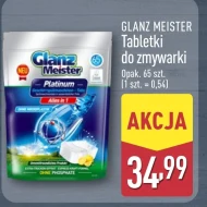 Tabletki do zmywarki Glanz meister