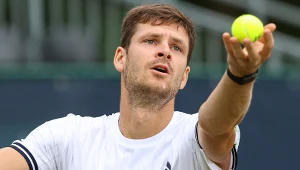Hubert Hurkacz zmierzył się z Casperem Ruudem w pierwszej rundzie Wimbledonu