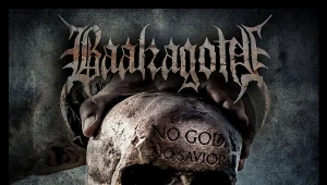Okładka nowej płyty "No God, No Savior" grupy Baalzagoth