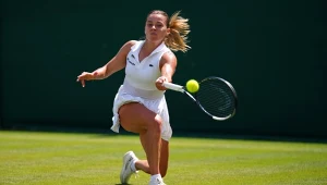 Dramat Mai Chwalińskiej na kortach Wimbledonu. Wszystko zaczęło się od upadku przy piłce meczowej.