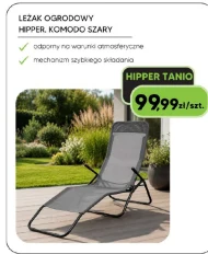 Leżak ogrodowy Komodo