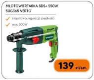 Młotowiertarka Verto