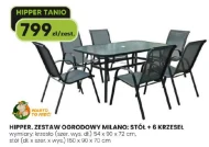 Stół ogrodowy Milano