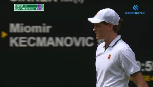 Jannik Sinner - Miomir Kecmanović. Skrót meczu. WIDEO
