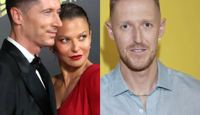 Robert Lewandowski, Anna Lewandowska i Damian Michałowski