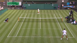 Yibing Wu - Novak Djoković. Skrót meczu. WIDEO