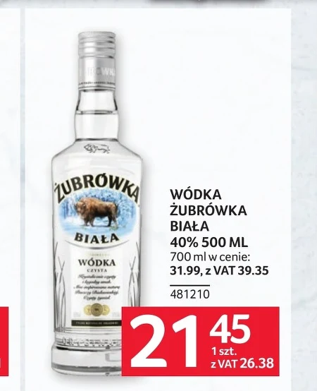 Горілка Żubrówka