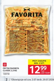 Frytki Favorita