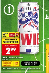 Piwo Biedronka