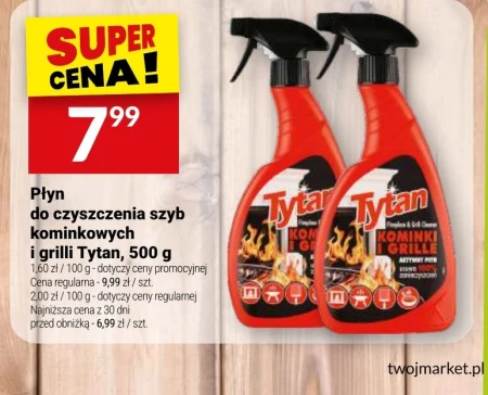 Очищувач камінного скла Tytan