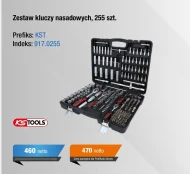 Zestaw kluczy nasadowych Netto