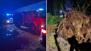 Zerwane dachy, podtopienia i brak prądu. Nad Polską przeszły ogromne burze