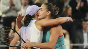 Iga Świątek i Aryna Sabalenka