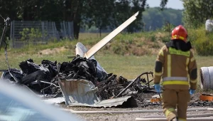 Wypadek lotniczy na Bemowie. Wiadomo, kim były ofiary. Nowe informacje