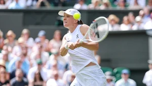 Iga Świątek podczas Wimbledonu 2026