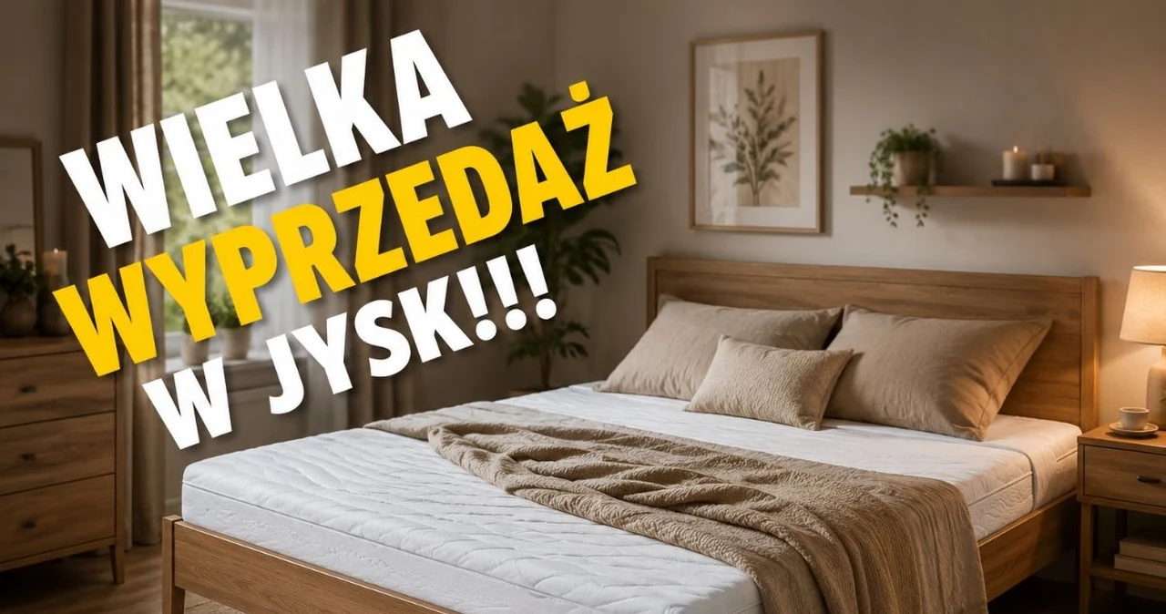 Wyprzedaż w Jysk do −70% — sprawdziłem gazetkę i policzyłem oszczędności