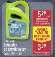 Płyn do spryskiwaczy Ride + Go