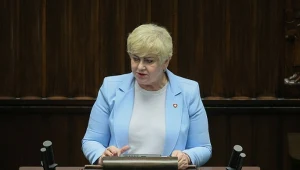 Posłanka Koalicji Obywatelskiej Małgorzata Pępek
