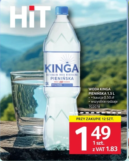 Вода Kinga Pienińska